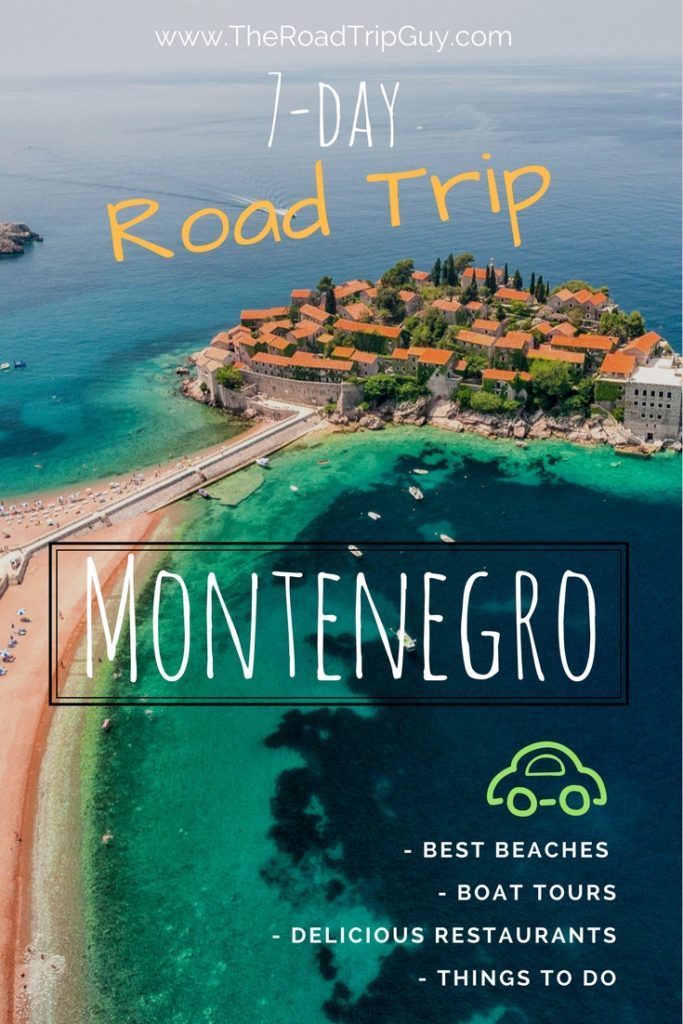 road trip montenegro