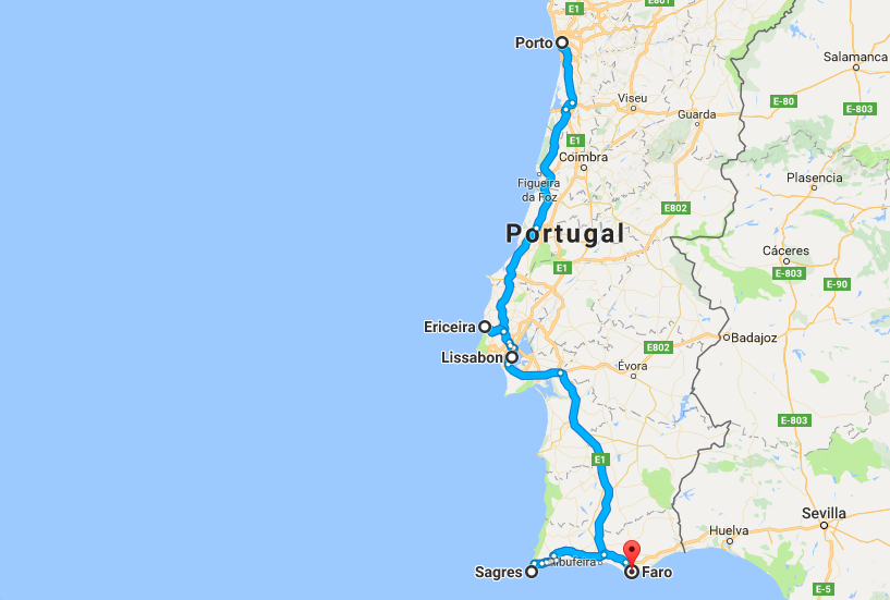 portugal trip itinerary