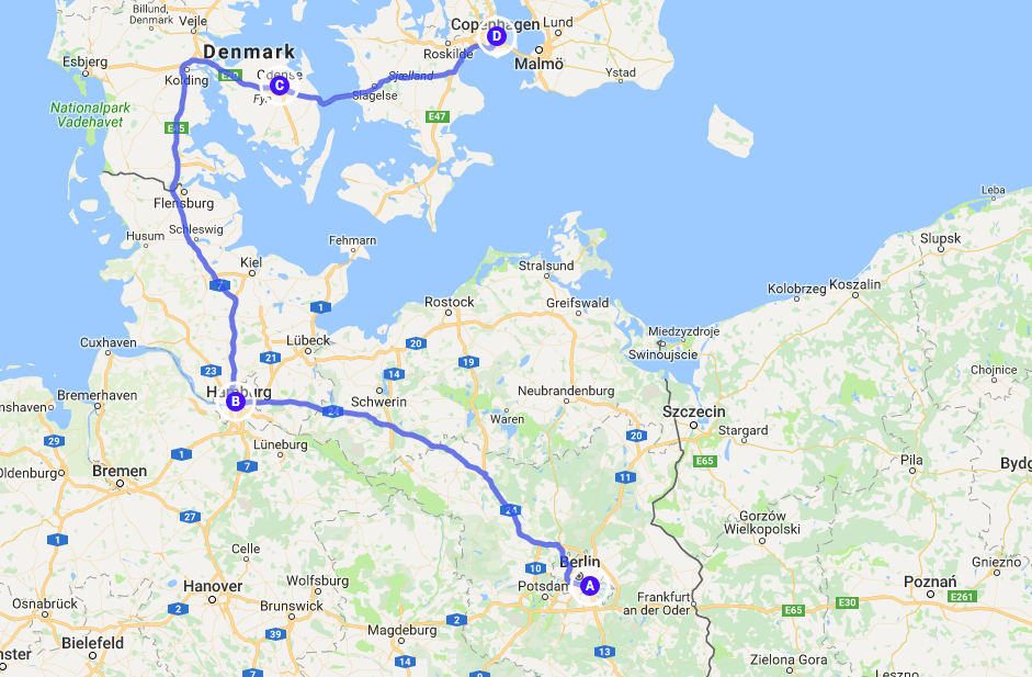 25.000 Km Europe Road Trip part 2: Berlin, Hamburg, Odense to Copenhagen