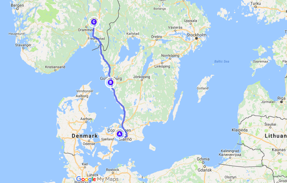 25.000 Km Europe Road Trip part 3: Copenhagen, Gothenburg and Oslo