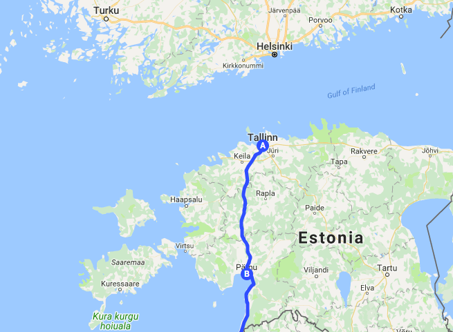 25.000 km Europe road trip part 7 : Tallinn and Pärnu in Estonia