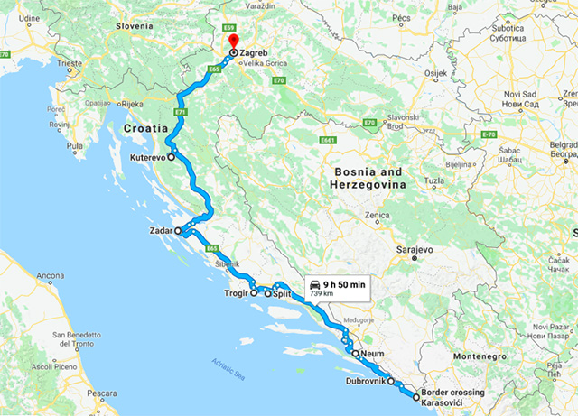 Road Trip in Croatia