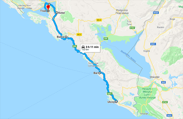 Montenegro Road Trip Itinerary