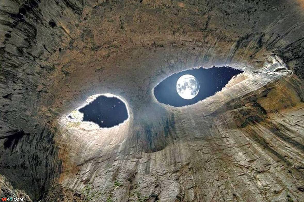 Eyes of God (Prohodna) Cave
