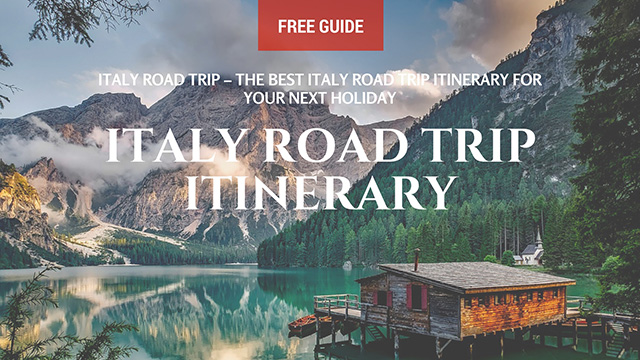 italy road trip itinerary