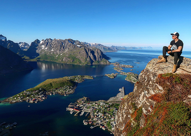 Hiking reinebergen view